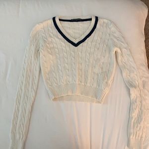 Brandy Melville cream white sweater
